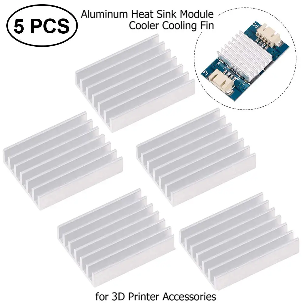 5 шт. алюминиевый теплоотвод модуль радиатора охлаждающий плавник для TL-smoдругое