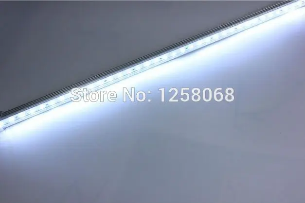 

Fanlive 20pcs/lot Plastic Shell Aluminum Profile Led Strip LED Hard Strip 1M 5730 SMD 72 LED 12V Hard Hard Strip Bar Light