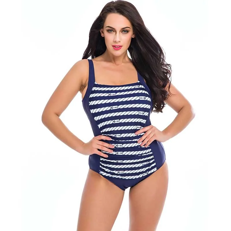 Женский купальник с открытой спиной винтажный купальный костюм в стиле ретро