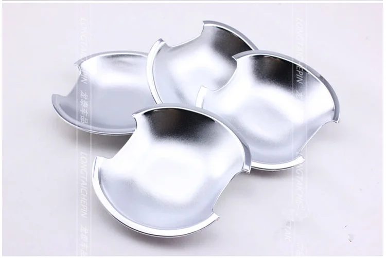 FUNDUOO для Suzuki Splash 2008 2018 Хромированная ручка двери автомобиля + крышка чаши отделка