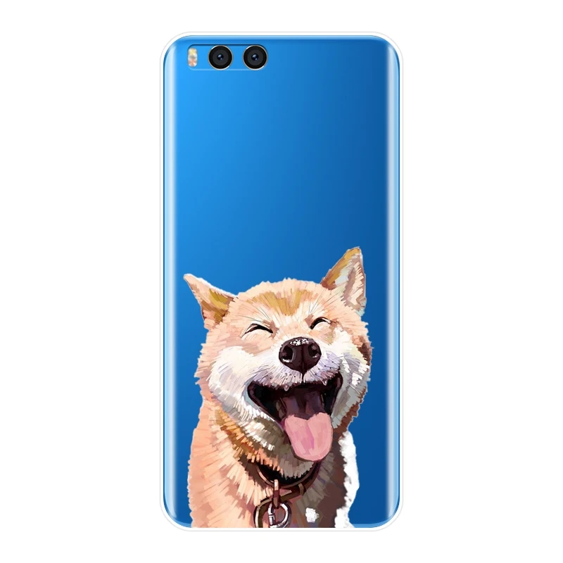 Силиконовый чехол для телефона Xiaomi Mi Max Note 1 2 3 shaba Inu Dog Kawaii Cat Tiger Owl мягкая задняя