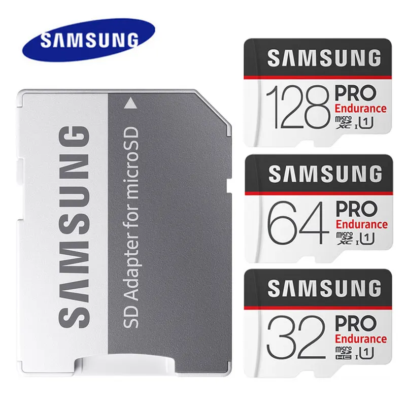 Карта памяти SAMSUNG PRO карта Micro SD на 32 ГБ 64 128 C10 U1 4K 100 Мб/с выделенная TF для камеры