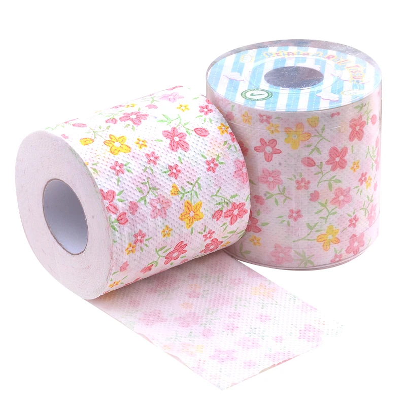 60 м в 2 рулонах Красного желтого цвета с цветочным принтом на тему здоровая