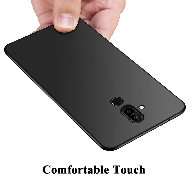 MAKAVO для Nokia 8 1 чехол Полная защита мягкая Матовая силиконовая крышка 7 2 6 чехлы