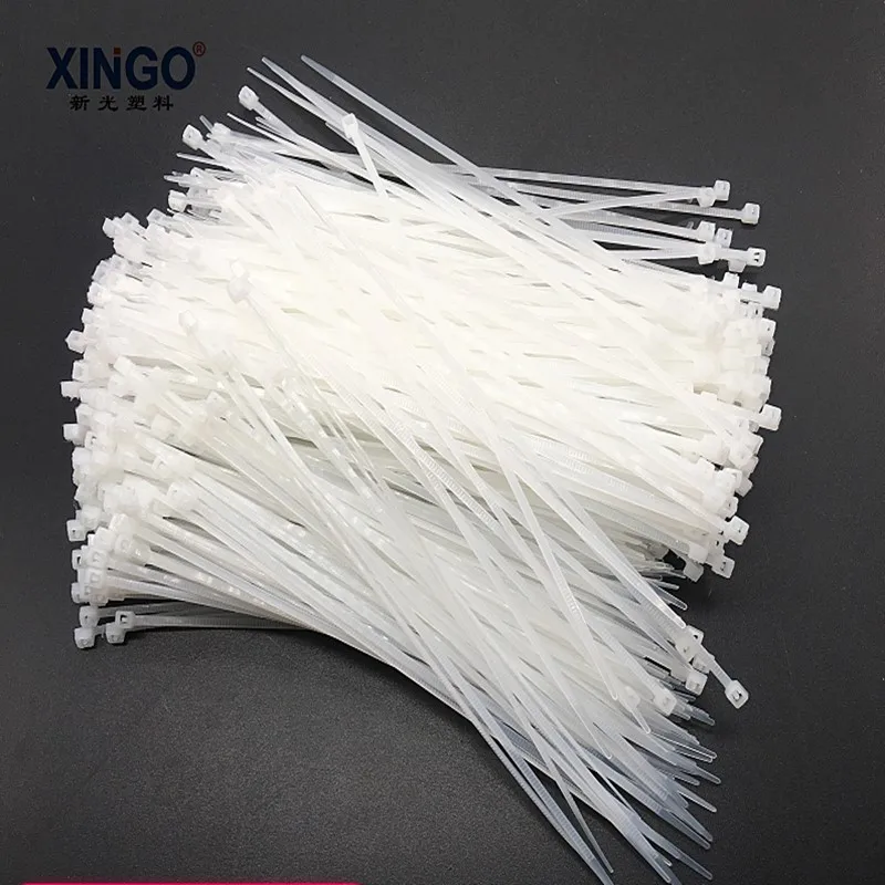 Xingo 150 мм самоблокирующиеся Нейлоновые кабельные стяжки 1000 шт цветные пластиковые стяжки на молнии 18 фунтов одобрено UL RoHS SGS