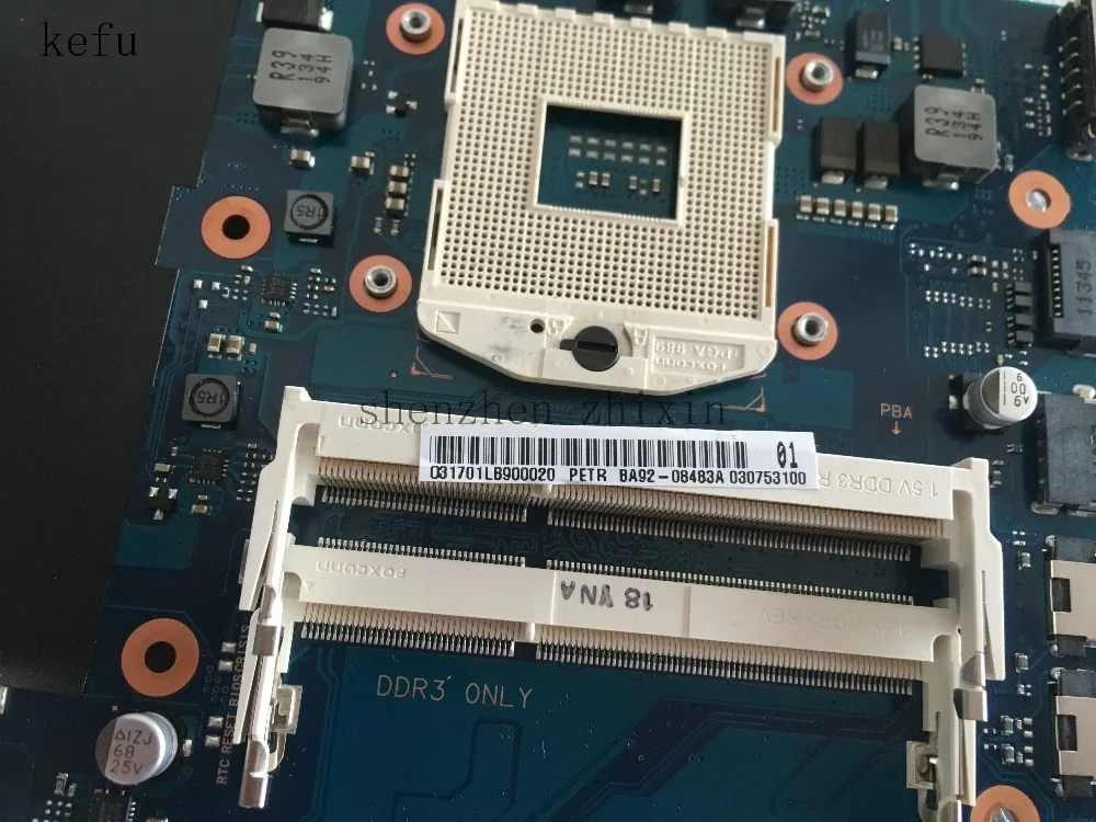 Материнская плата KEFU для ноутбука Samsung NP300V5A материнская DDR3 с графическим