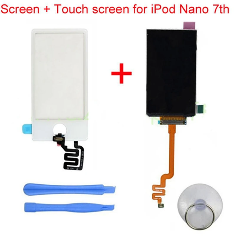 Сменный сенсорный ЖК экран для iPod Nano 7 5 комплектов/партия|Экраны мобильных
