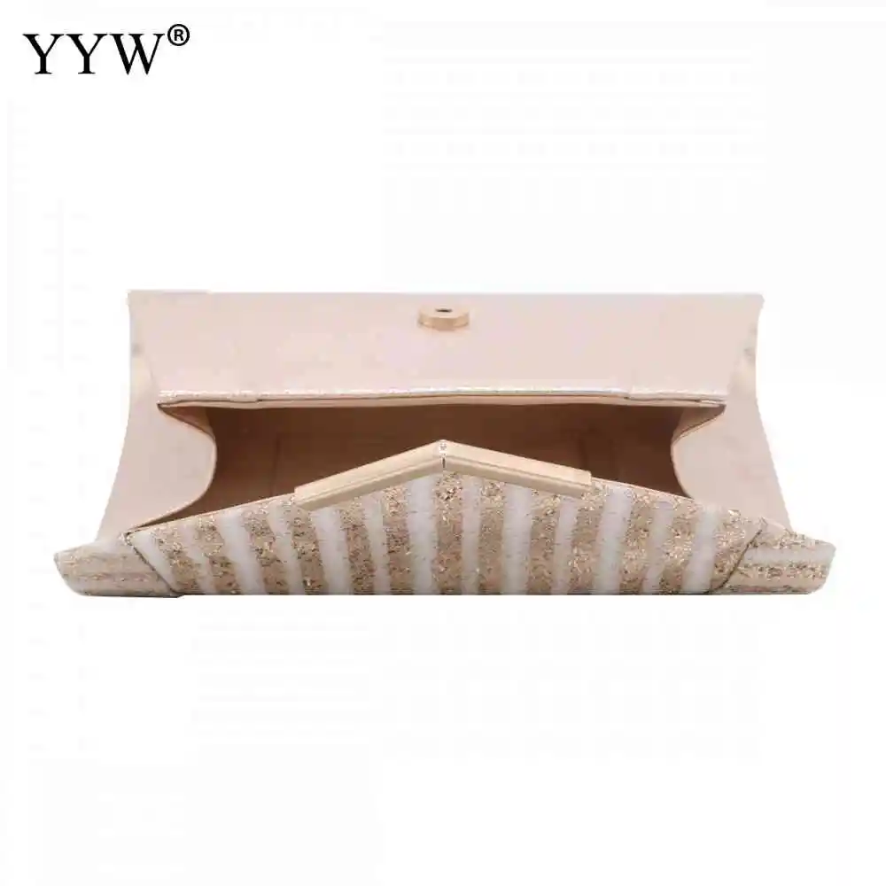 Женский вечерний клатч с золотыми пайетками женская сумка через плечо цепочкой