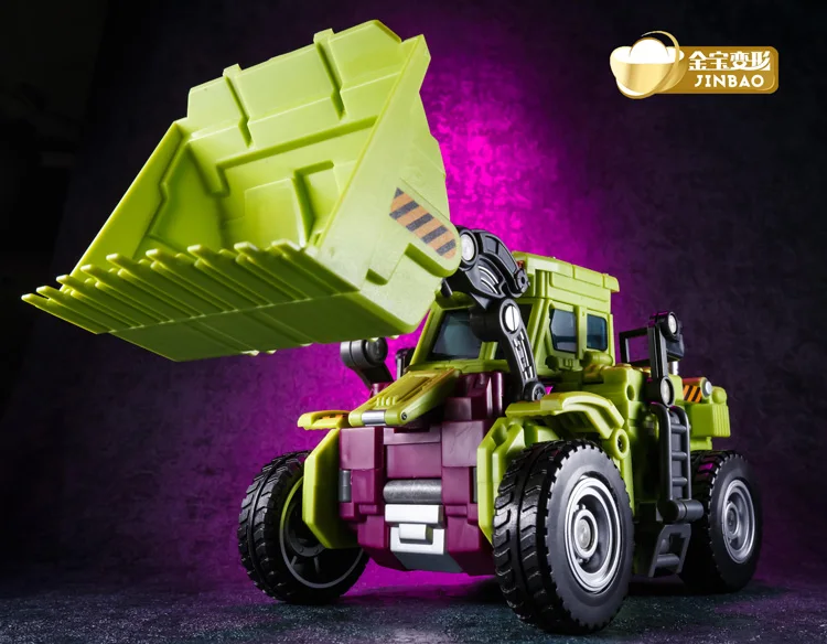 С коробкой JinBao Devastator трансформация G1 GT оверсайз 6в1 бонекрушер скраппер Гравитация Mixmaster KO фигурка робота игрушки