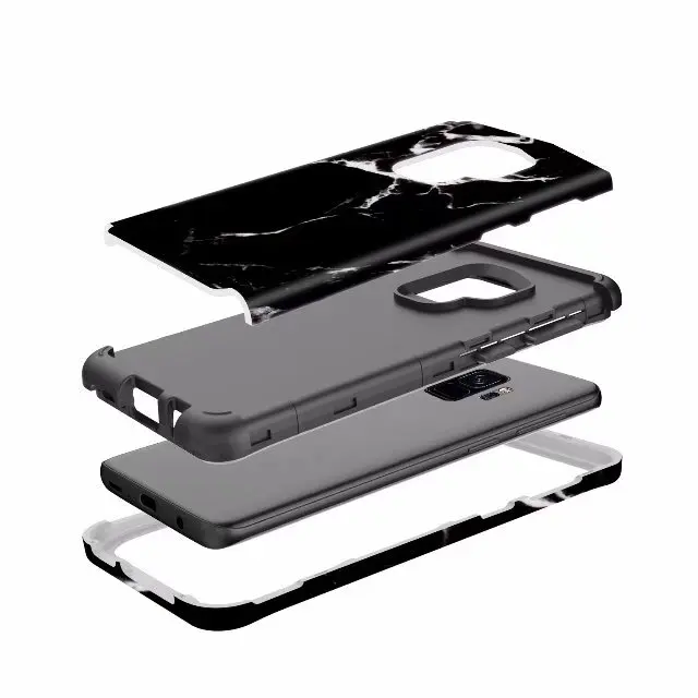 Противоударный защитный чехол с мраморным узором для Samsung Galaxy S9/S9 plus |