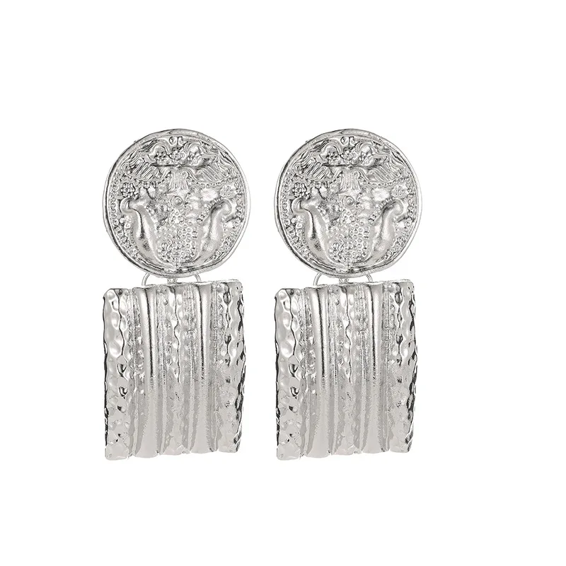 8 сезонов Новая мода Нерегулярные геометрические серебряный золотой розовый