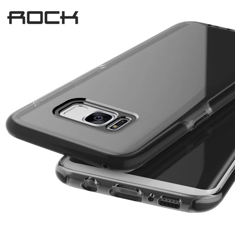 Противоударный чехол для samsung Galaxy S8/Plus ROCK Guard series из мягкого ТПУ+ высокоэластичный ТПЭ защита телефона от падения оболочка задняя крышка