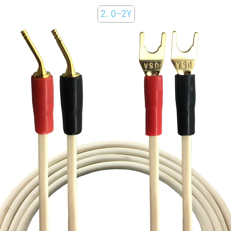 Медный кабель HIFI Pure для динамика усилителя мощности с банановым штекером и