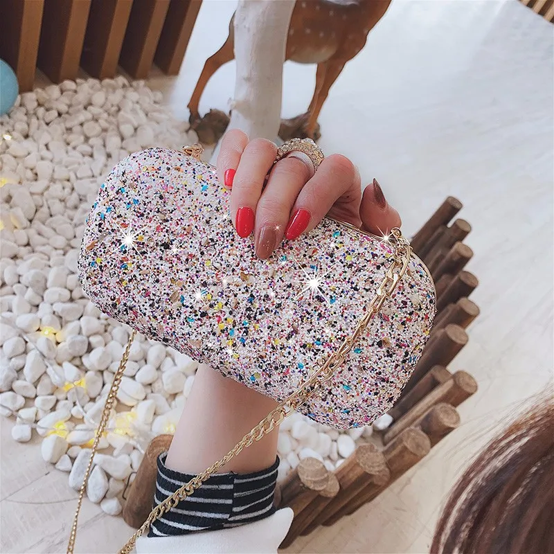 Свадебные Стразы клатч 2019 Новое Вечернее блестящее платье модные женские сумки
