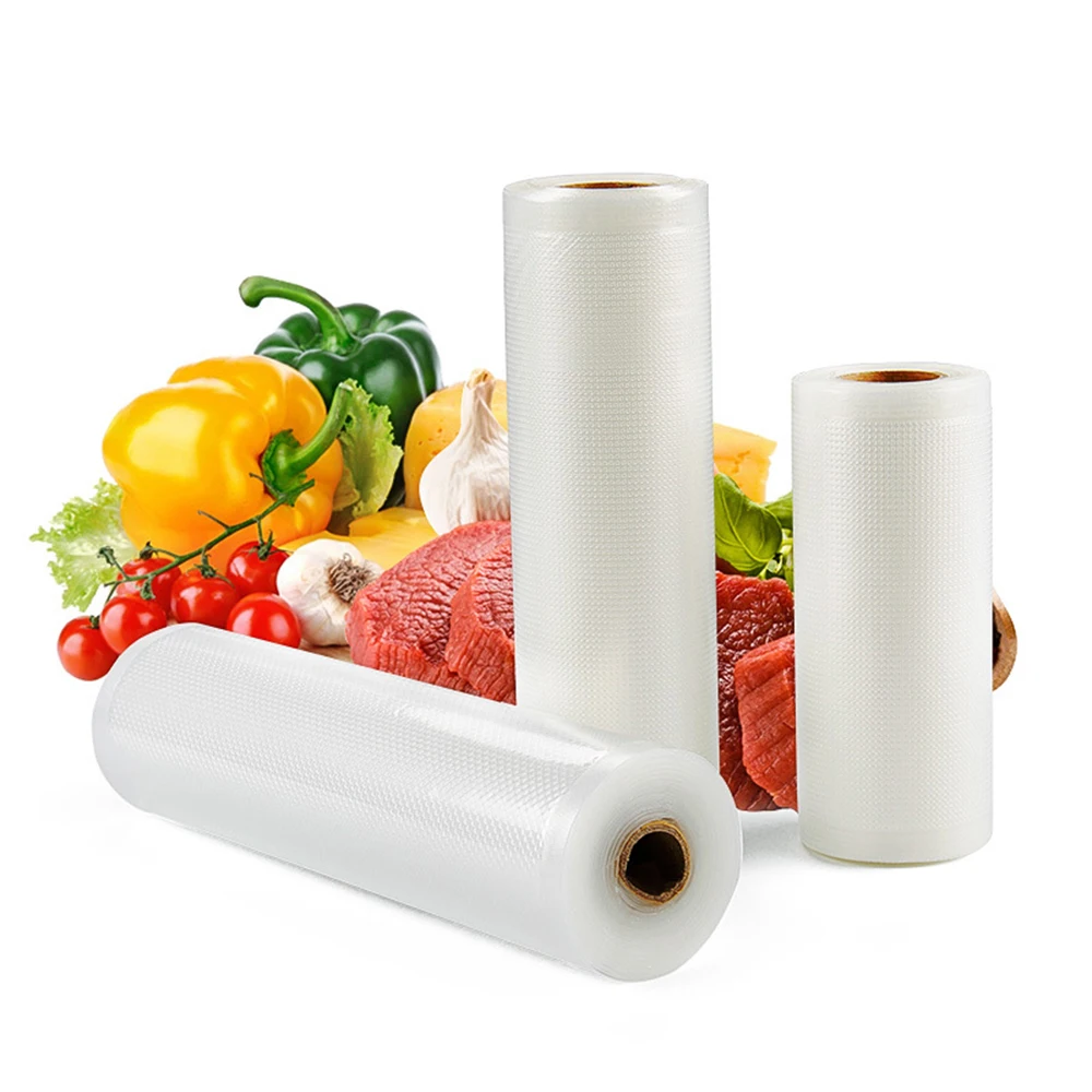 2 рулона/партия вакуумная упаковочная машина пакеты для хранения продуктов