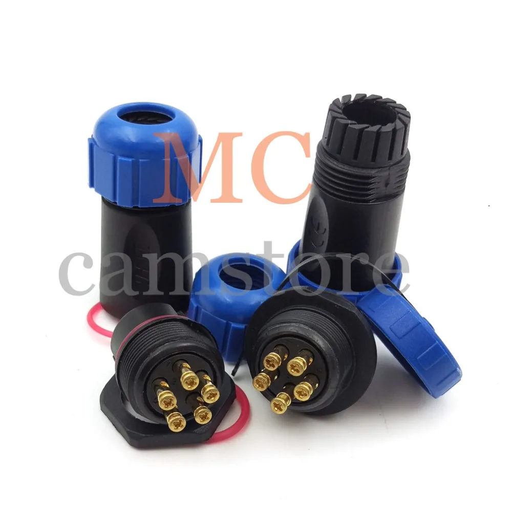 Водонепроницаемый 5-контактный разъем SP21 не требует сварки водонепроницаемых