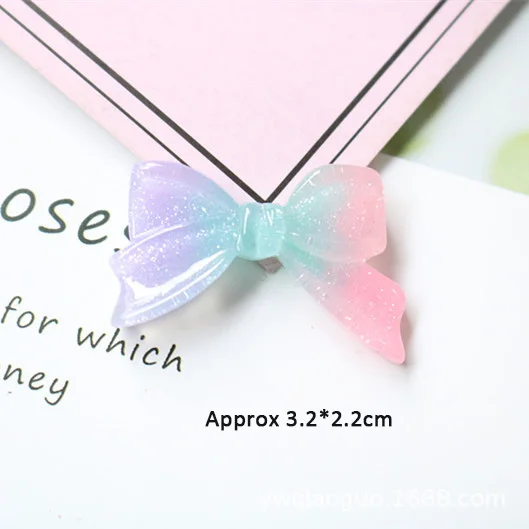 Multicolor A Happy monkey 10 шт./упак. слайм поставки игрушки Новые DIY Смола Любовь звезда клейкие аксессуары наполнитель для пушистого прозрачного кристалла Слим - Цвет: Multicolor A