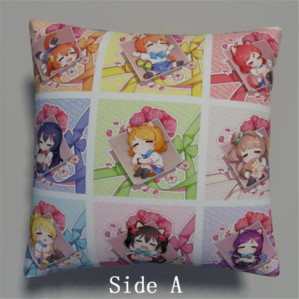 Love Live аниме двухсторонняя подушка чехол s обнимающая Подушка Чехол для подушки