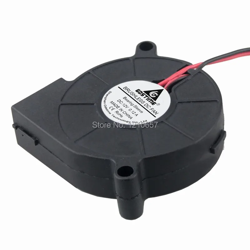 10 штук в партии Gdstime 12V 2 контактный 0.12A Бесщеточный Охлаждающий кулер