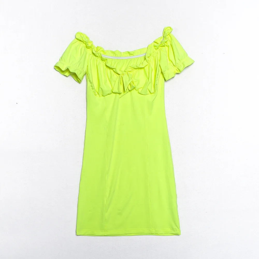 Dulzura Лето г. женское платье элегантные пикантные с открытыми плечами bodycon vestidos выдалбливают деревянные уха праздничное фестиваль