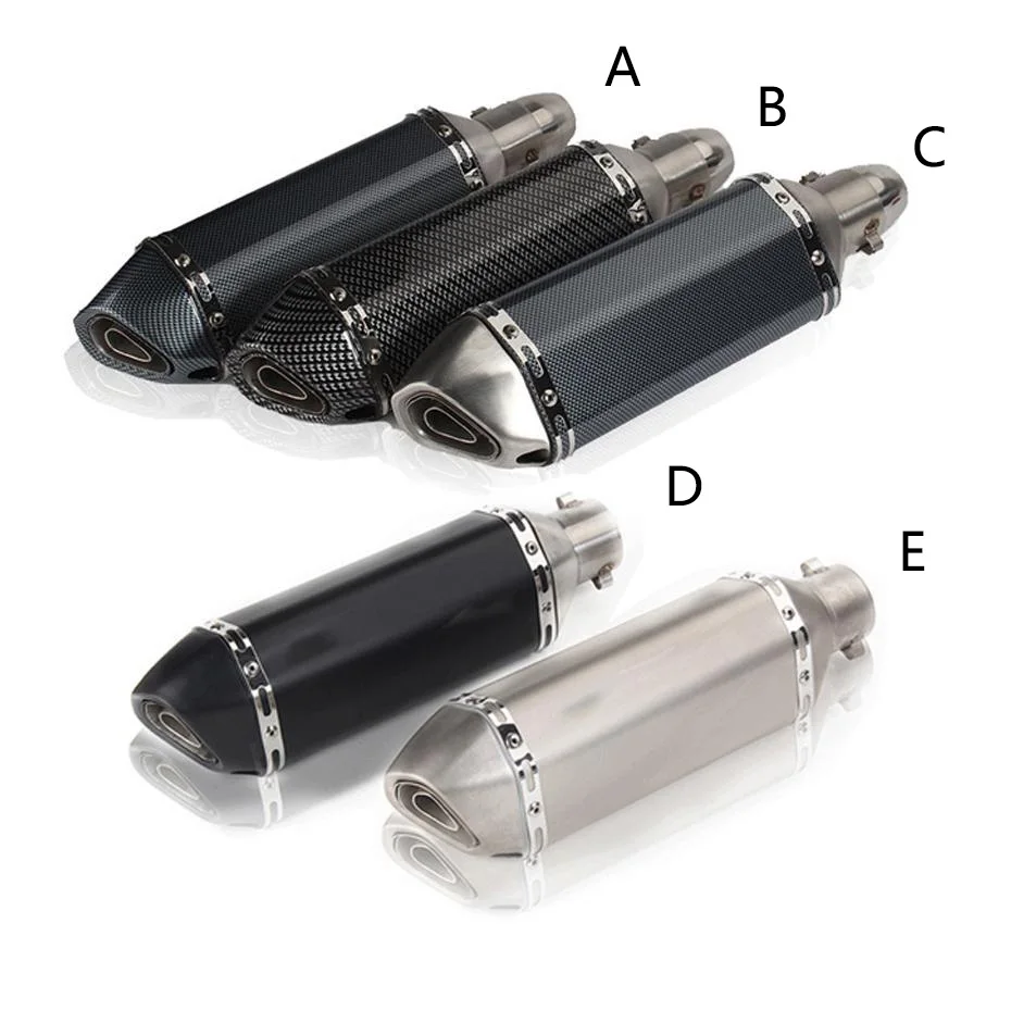Универсальная выхлопная труба для мотоцикла yamaha R3 R1 R6 YZF FZ16 Z750 honda NC 700 NC750X NC750 2012 2013