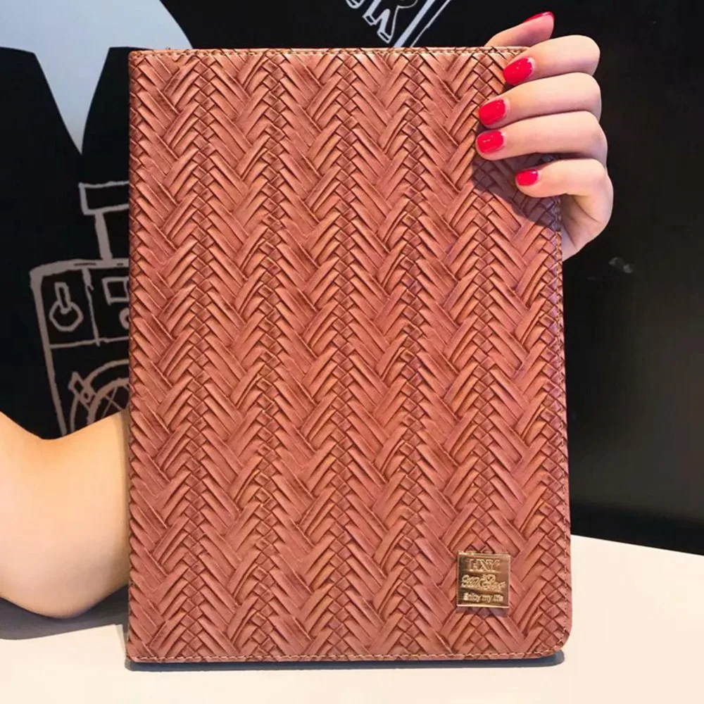 Чехол для iPad mini 1/2/3/4 роскошный переплетенный чехол планшета с откидной крышкой