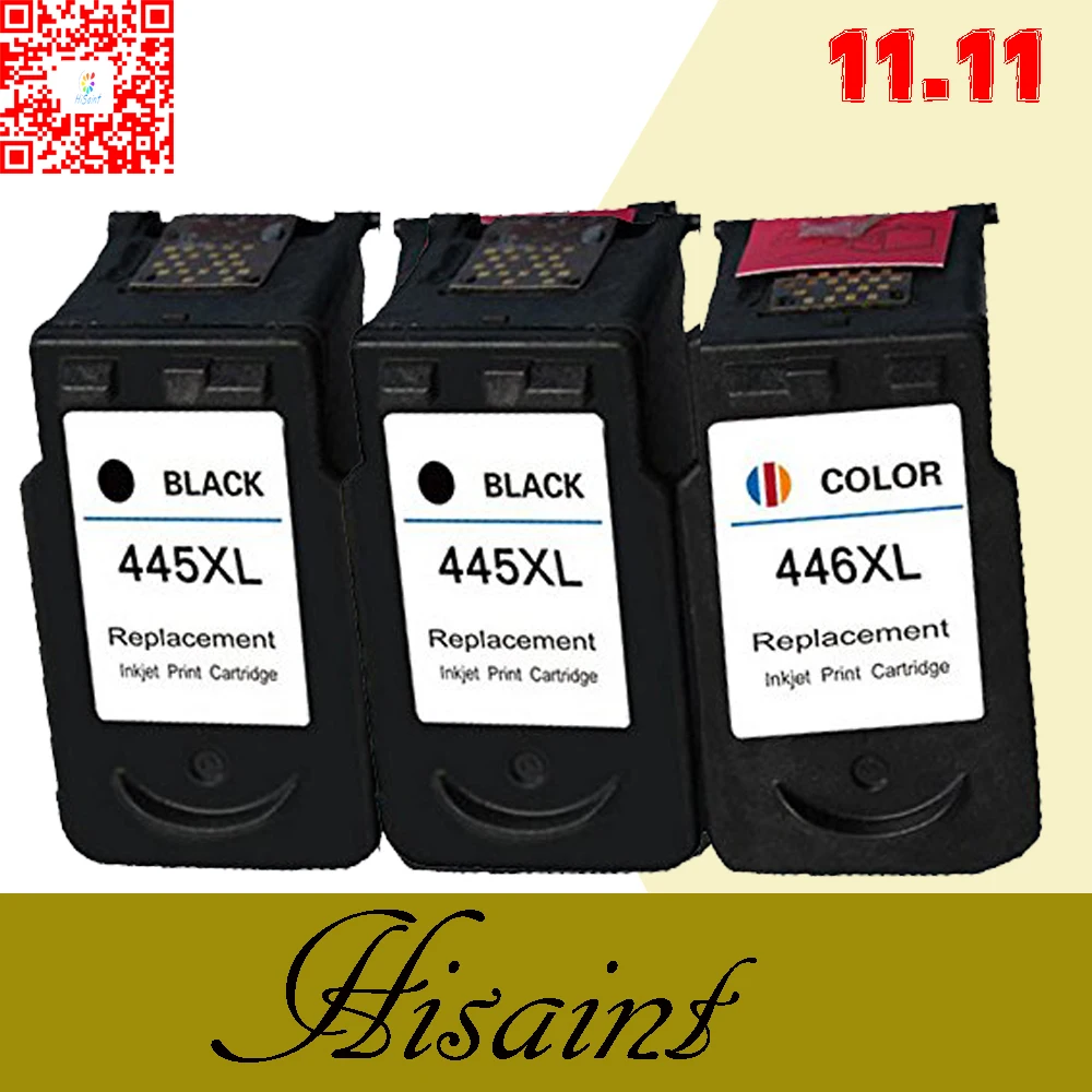 Чернильные картриджи Hisaint для Canon PG 445 CL 446 pg445 cl446 MG2440 MG2540 IP2840 MG2940 Заводские