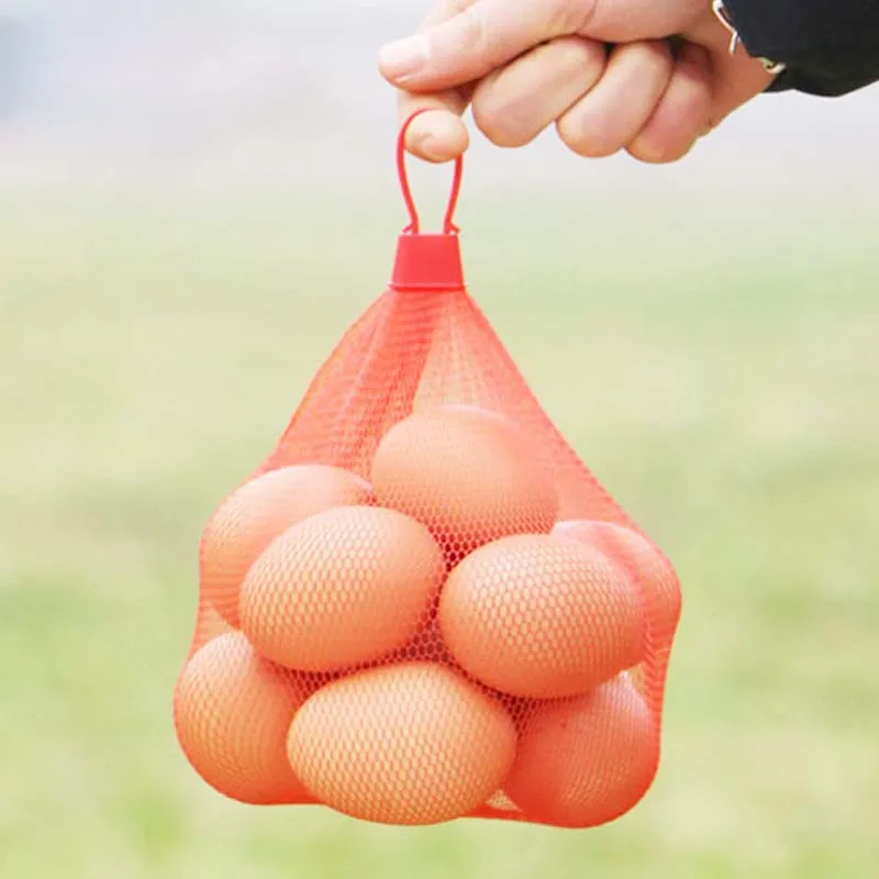 Сумка для продуктов нейлоновая сетка овощей и фруктов многоразовая 50 шт./лот | Дом