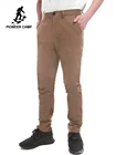 Мужские повседневные штаны Pioneer Camp, брендовые штаны из 100% хлопка цвета хаки, темно-синего цвета, размеры США, AXX902191Y