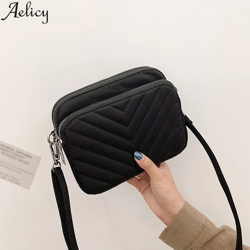 Aelicy модные высококачественные модные Нейлоновые женские сумки на плечо, клатч для женщин, сумки-мессенджеры, сумки через плечо