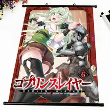 Аниме постер японский Goblin Slayer аниме игра сексуальная настенная прокрутка