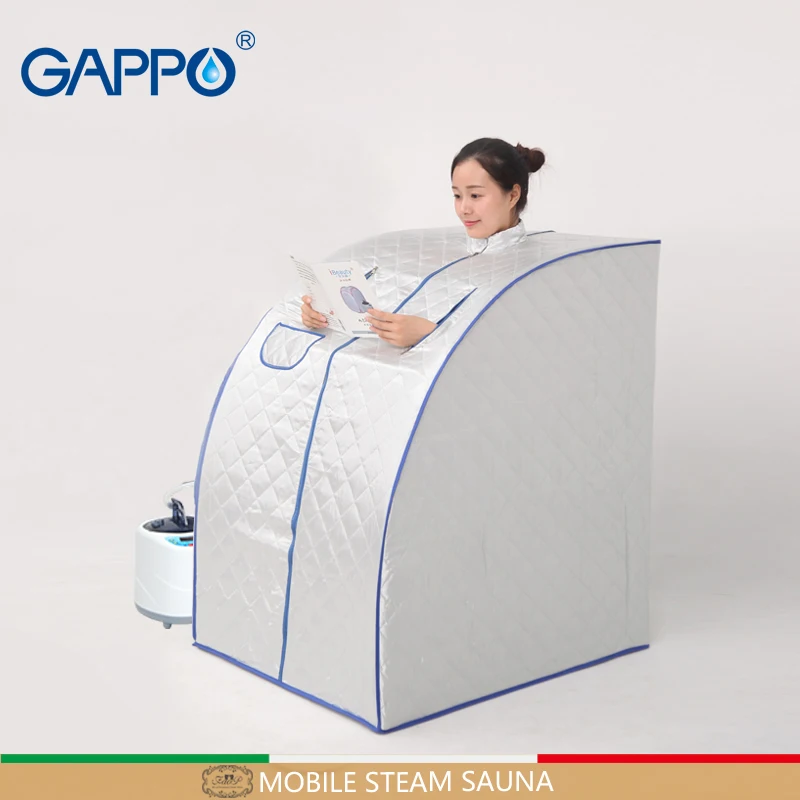 GAPPO Buhar Sauna taşınabilir sauna odası yararlı cilt kızılötesi renk Sauna Odaları banyo SPA sauna çantası kapalı kutu spa