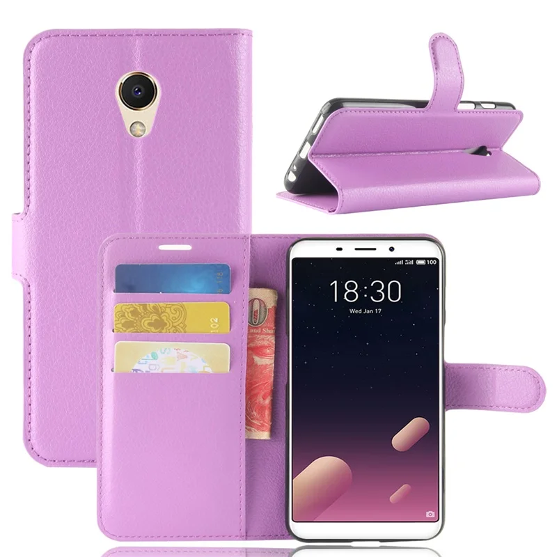Для Meizu S6 M6S чехол Флип кожаный кошелек полная защита для телефона 5 7 дюймов