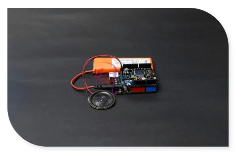DFRobot Speech Synthesis Shield extension board Compatible with Arduino for robot speak voice navigation weather forecast etc. |