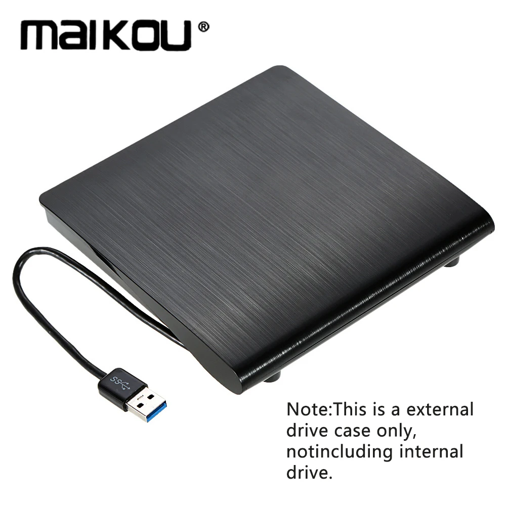 Корпус для DVD плеера Maikou 9 5 мм USB 3 0 SATA|Боксы дисководов| |