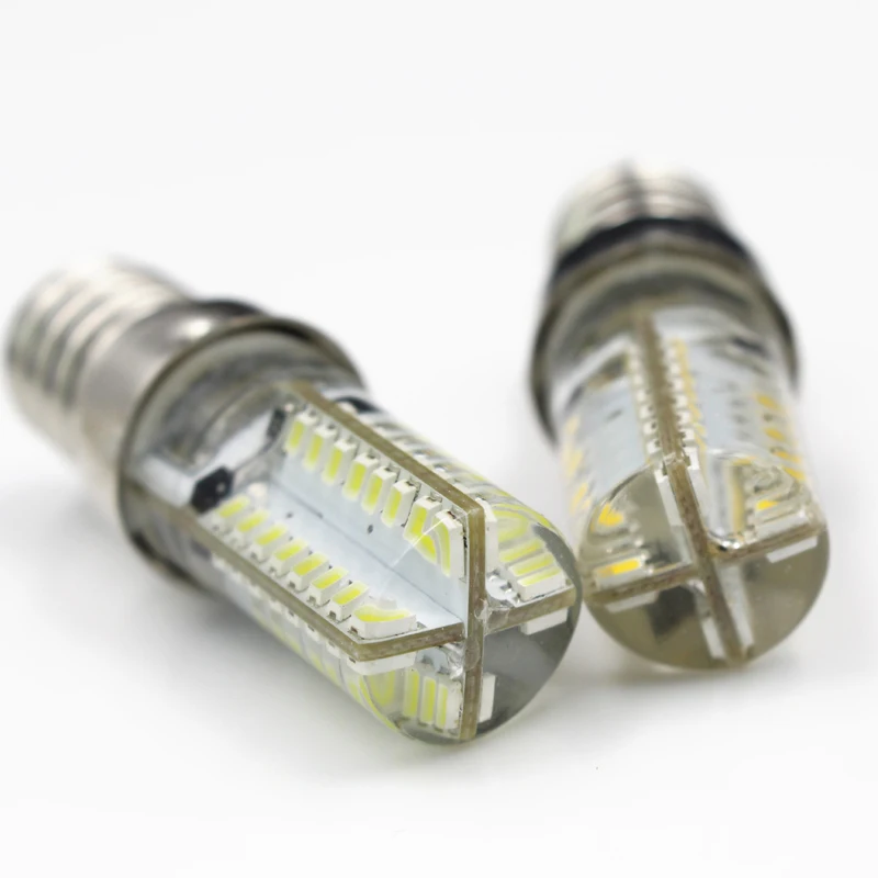 SMD 3014 E14 светодиодный кукурузы световая лампа COB 220 V 64 s 112 прожекторы точечной