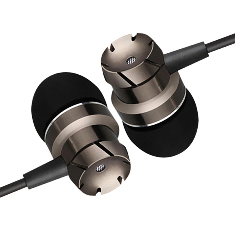MoreBlue M59 Metal Earphones Stereo Super Bass Headphones Sport Running Headset Music Earbuds Handsfree With Microphone | Электроника