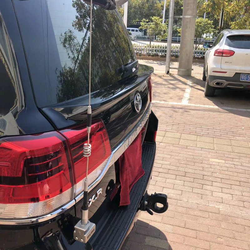 Для Toyota Land Cruiser LC200 2008-2018 ABS Материал средний спойлер любой цвет или праймер заднее