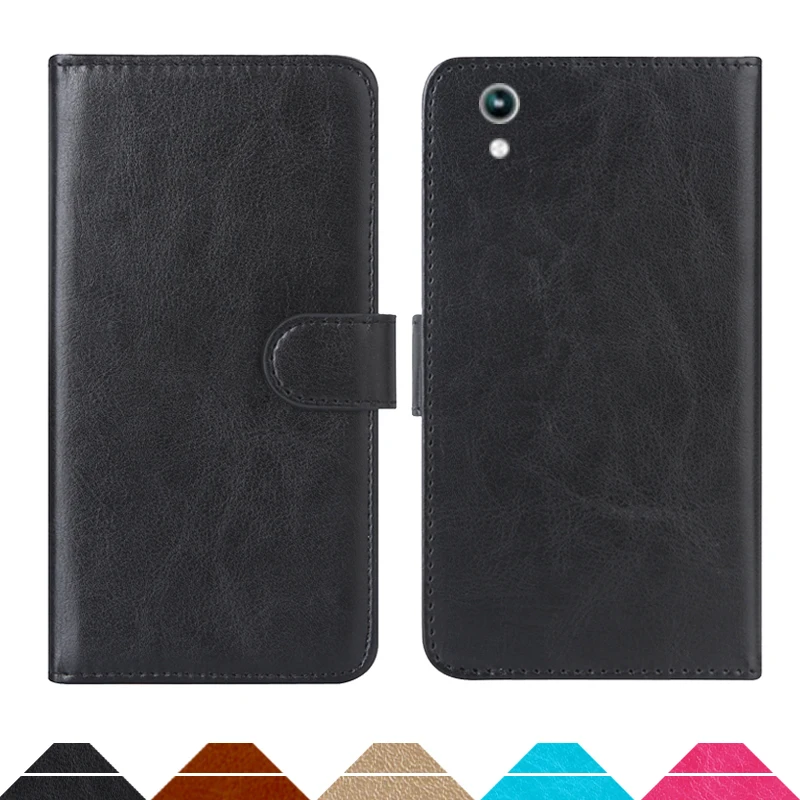 

Luxury Wallet Case For BQ BQ-5503 Nice 2 PU Leather Retro Flip Cover Magnetic Fashion Cases Strap