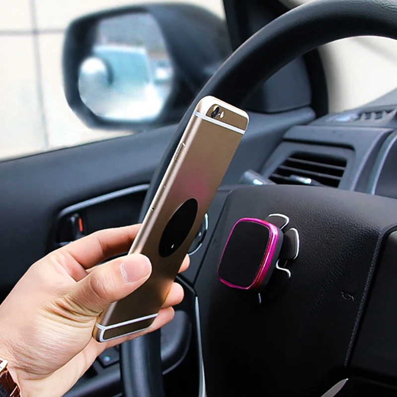 Универсальный автомобильный держатель на руль 6x6 см мобильный телефон Умный