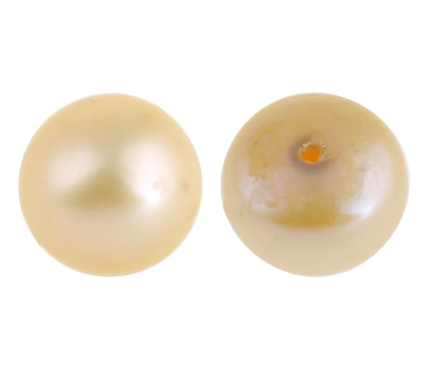 Полупросверленные жемчужные бусины из культивированного пресноводного жемчуга