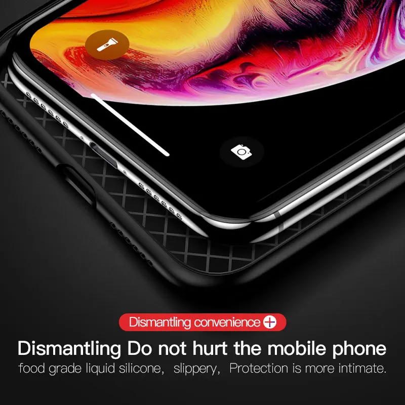 TOTU жидкий силиконовый чехол для iPhone Xs Max Xr ультра тонкий роскошный защитный чехол на заднюю панель для iPhone Xsmax Coque Fundas Capa