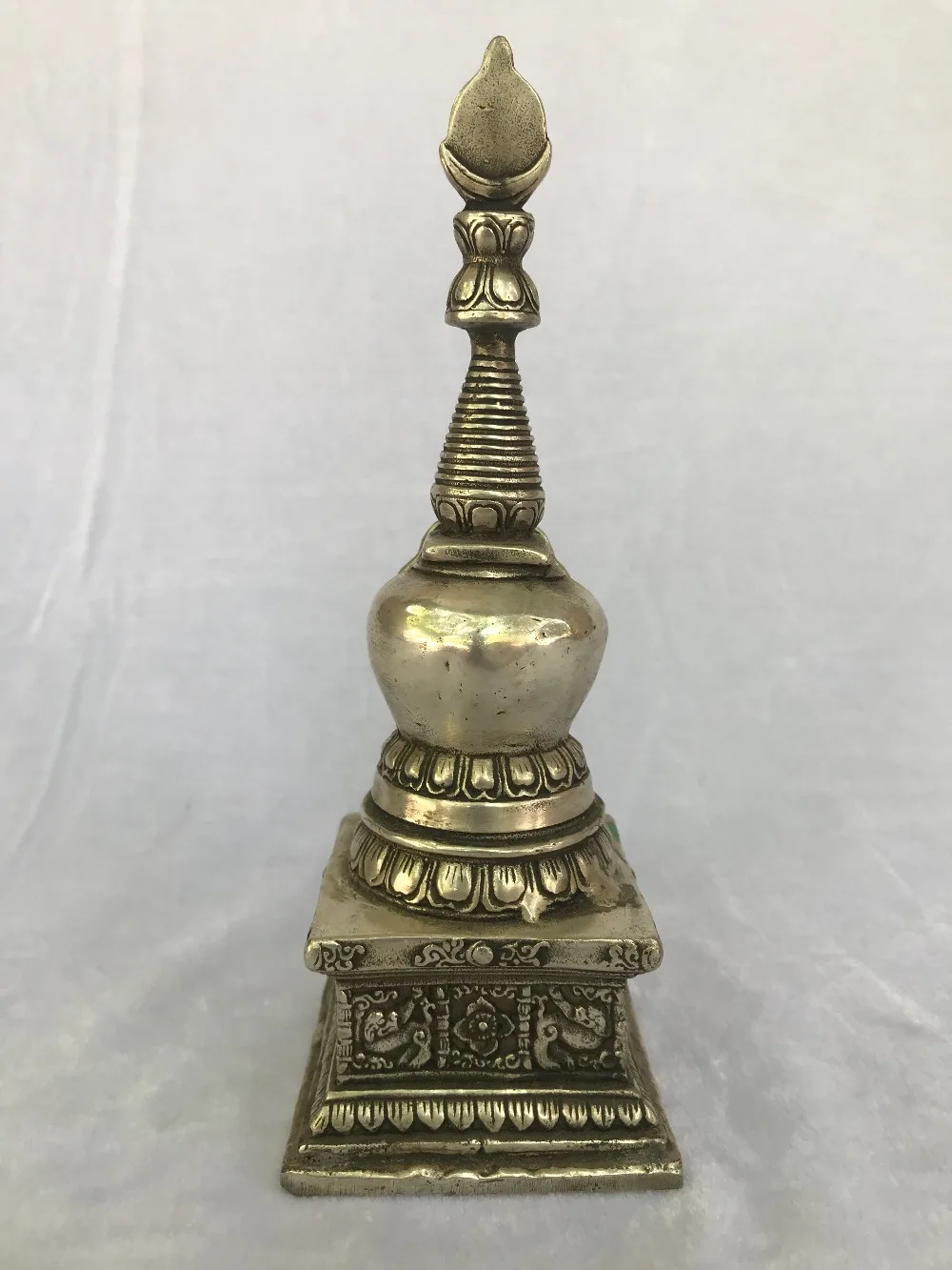 Китайские медные ремесла stupa Тибетский буддизм | Дом и сад