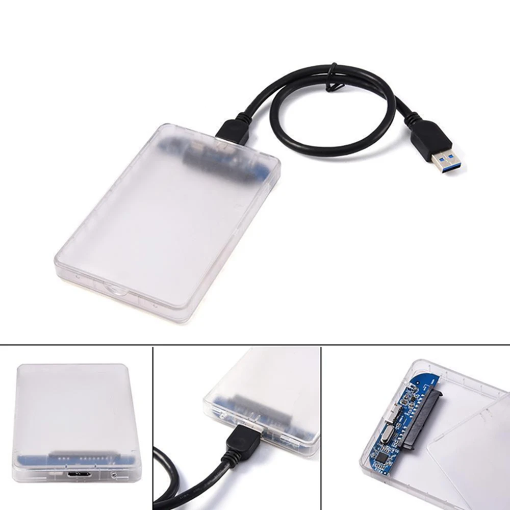 USB 3,0 SATA 2,5 дюймовый жесткий диск Внешний корпус HDD мобильный диск коробка чехол для ноутбука ПК