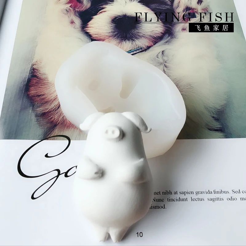 PRZY силиконовые формы маленькие милые свиньи для украшения торта Форма в виде