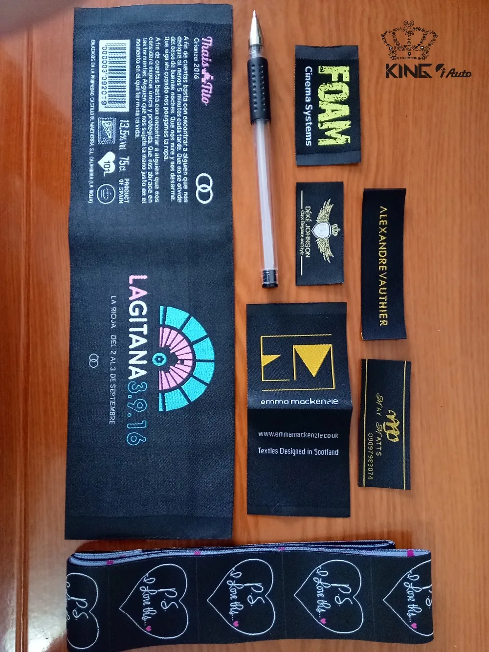 Одежда бренда или индивидуальная тканая Этикетка/Бесплатный налог и Бесплатная