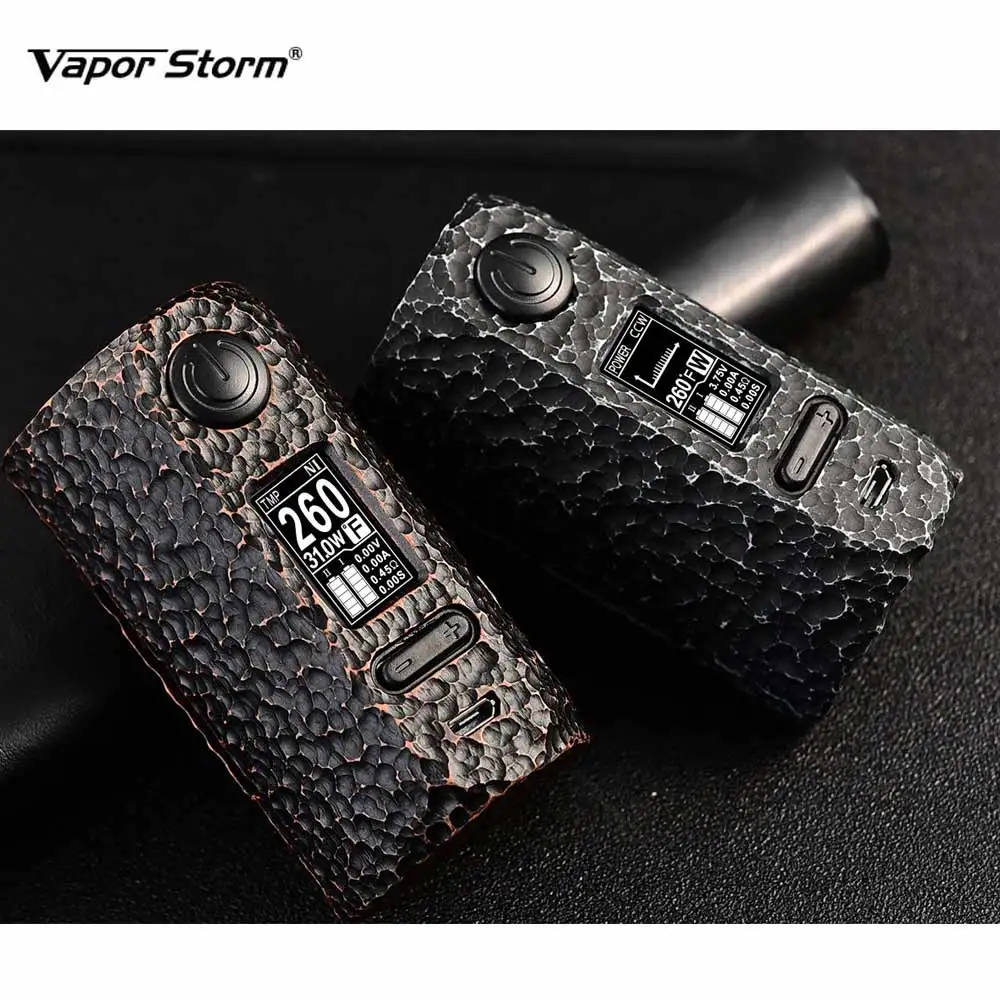 Электронная сигарета Vapor Storm Puma Stone Mod Max 200 Вт bypass/ss 8 режимов ecigarette бокс mod Vape By Dual 18650
