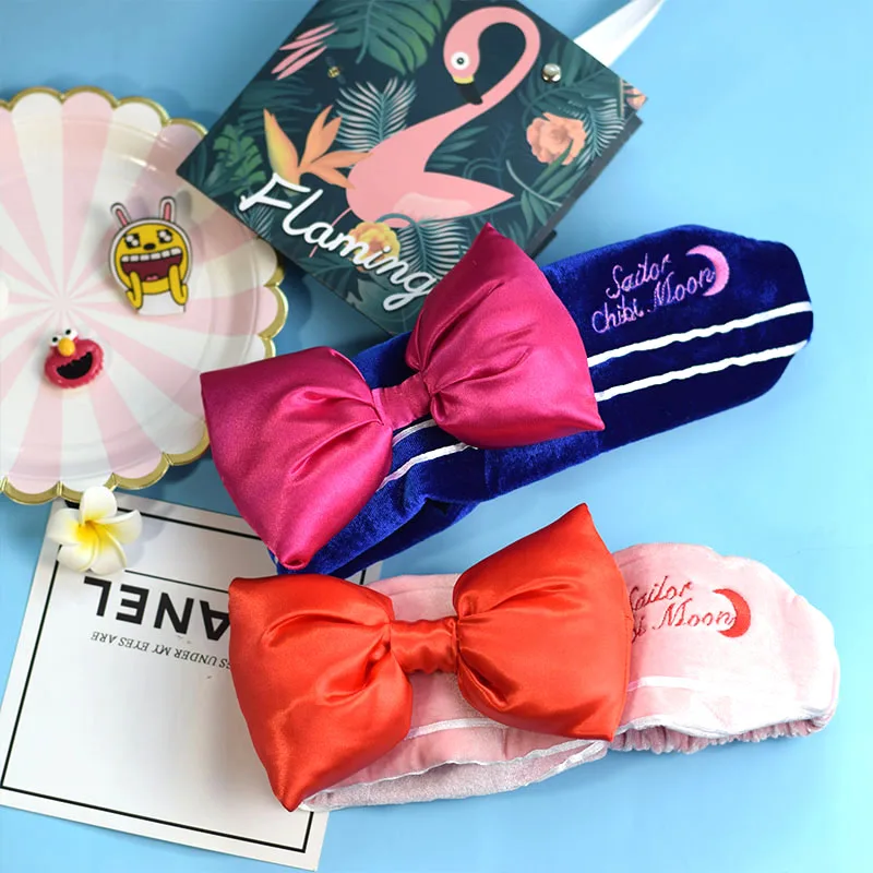 

Бант для смывания и макияжа с бантом в стиле Сейлор Мун