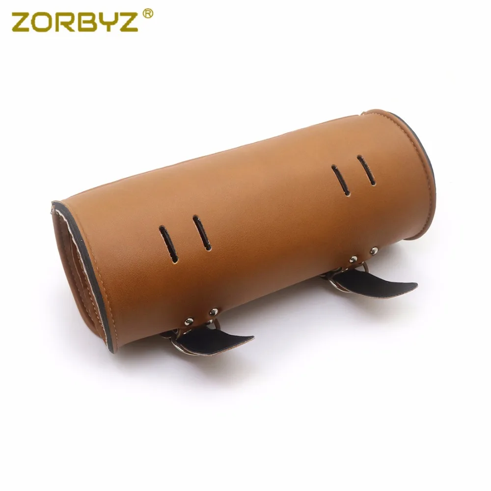 ZORBYZ мотоциклетная желтая сумка из искусственной кожи седло Боковая Сумка для