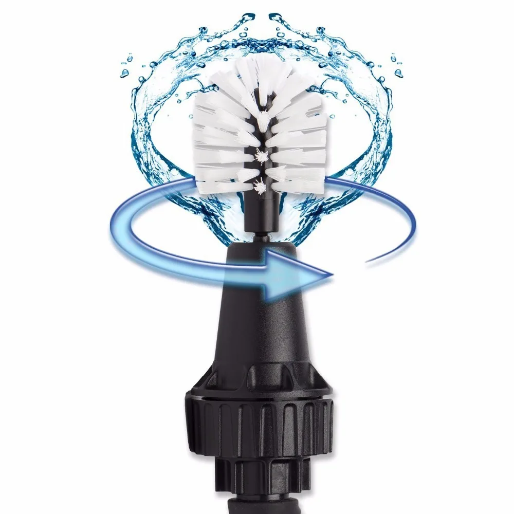 Моющая щетка с ручкой для автомобиля чистящие инструменты вращающаяся Чистящая